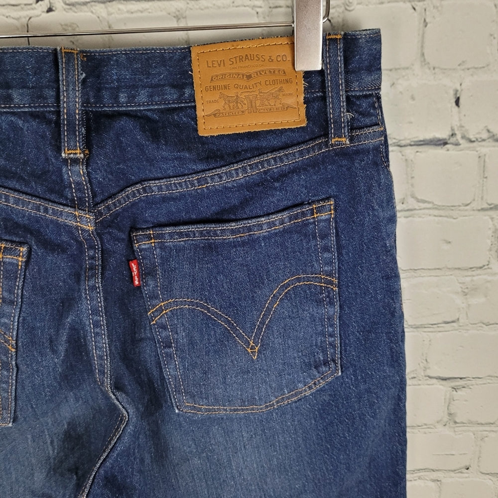 LEVI'S | Wedgie Icon Fit Big 'E' high waist button fly jeans
